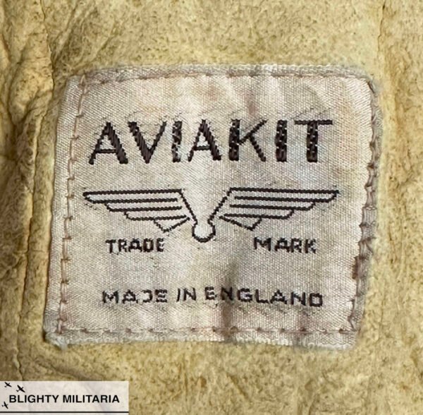 Original 1940s Aviakit Flying Helmet - Air Ministry Marked in Flying helmets