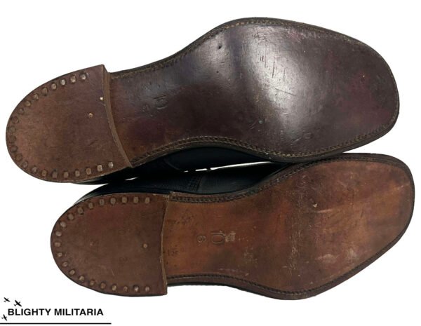 Original 1943 Dated British Police Boots - Size 10 in Boots, shoes & footwear