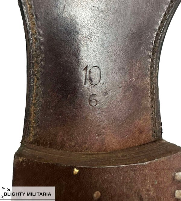 Original 1943 Dated British Police Boots - Size 10 in Boots, shoes & footwear