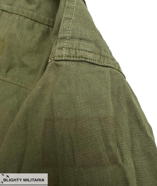 Original 1945 Dated Indian Made Jungle Green Bush Jacket in Shirts
