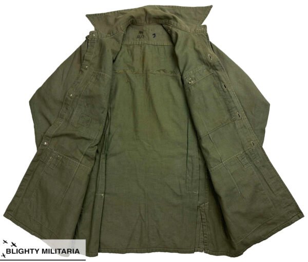 Original 1945 Dated Indian Made Jungle Green Bush Jacket in Shirts