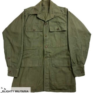 Original 1945 Dated Indian Made Jungle Green Bush Jacket in Shirts