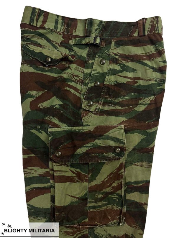 Original 1950s French Army TAP 47/56 Lizard Camouflage Trousers in Trousers & shorts