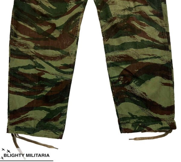 Original 1950s French Army TAP 47/56 Lizard Camouflage Trousers in Trousers & shorts