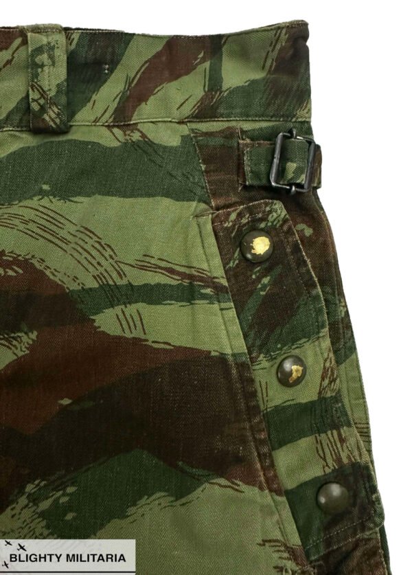 Original 1950s French Army TAP 47/56 Lizard Camouflage Trousers in Trousers & shorts