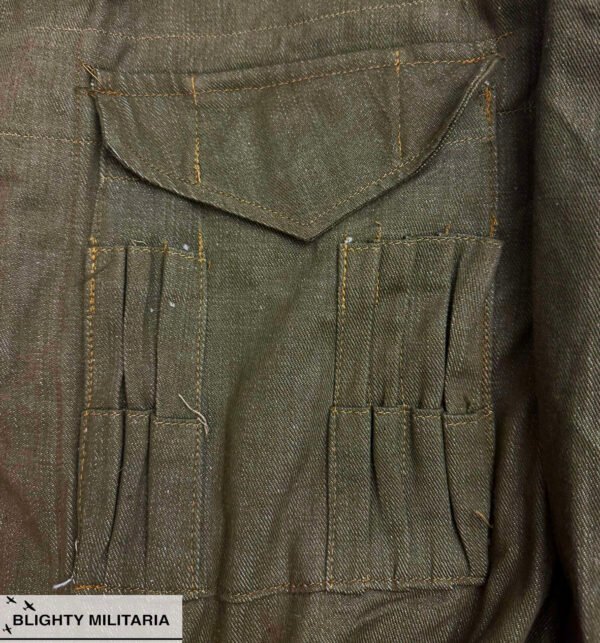 Original 1952 Dated British Army Denim Tank Suit - Size 3 in Overalls