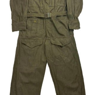Original 1952 Dated British Army Denim Tank Suit - Size 3 in Overalls