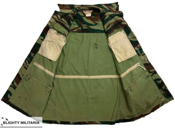 Original 1960s French Army TTA 1947/53 Camouflage Jacket in General jackets & coats
