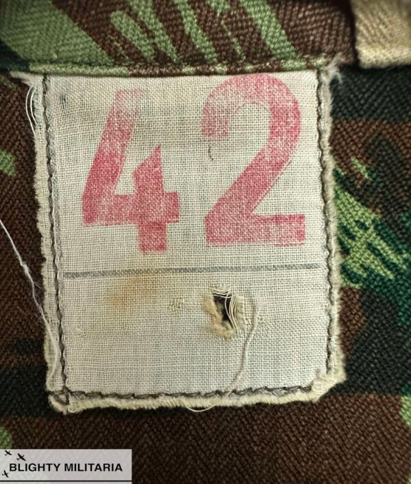 Original 1960s French Army TTA 1947/53 Camouflage Jacket in General jackets & coats