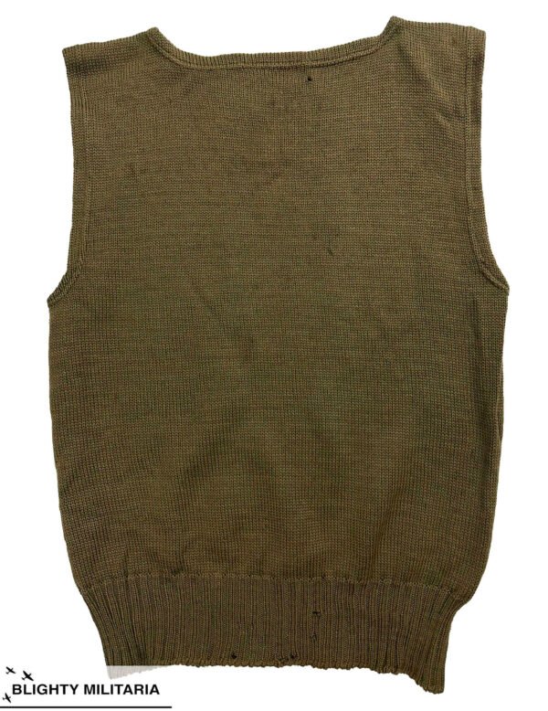 Original WW2 US Army Boat Neck Sleeveless Sweater in Jumpers, smocks and tops