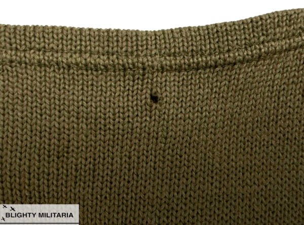 Original WW2 US Army Boat Neck Sleeveless Sweater in Jumpers, smocks and tops