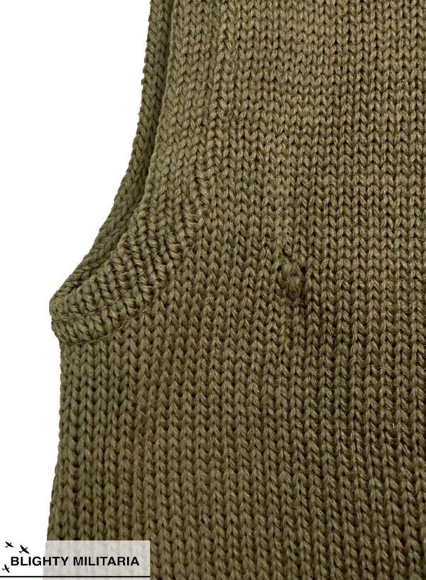 Original WW2 US Army Boat Neck Sleeveless Sweater in Jumpers, smocks and tops
