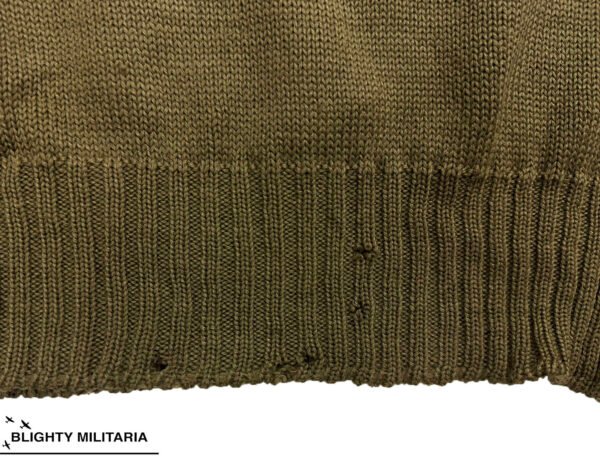 Original WW2 US Army Boat Neck Sleeveless Sweater in Jumpers, smocks and tops