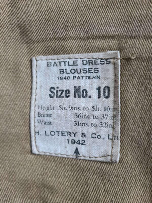 P40 officer battledress Royal Army Pay Corps 1942 in WW2 jackets & coats