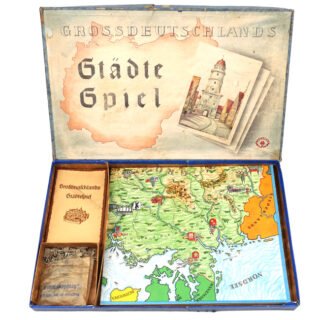 Period Boardgame: 'Großdeutschlands Städte Spiel'