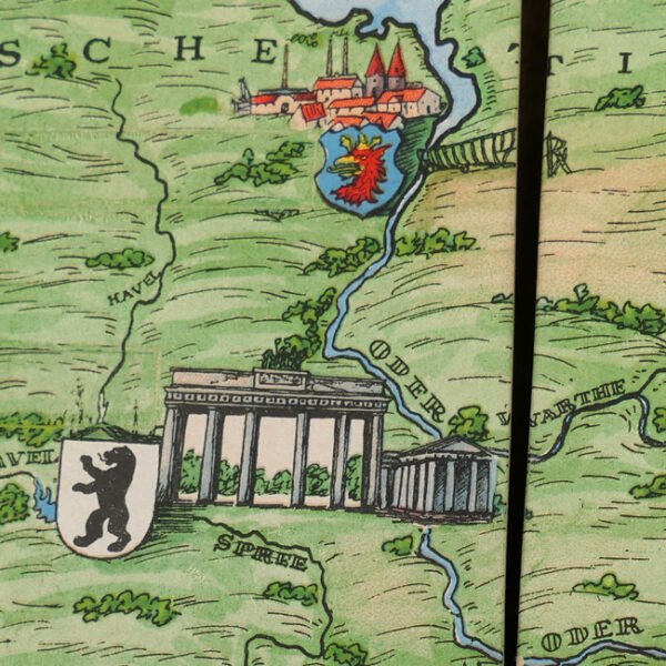 Period Boardgame: 'Großdeutschlands Städte Spiel'