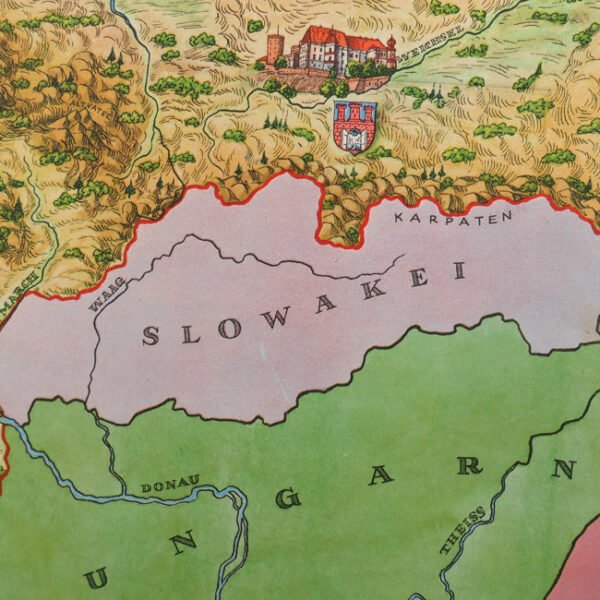 Period Boardgame: 'Großdeutschlands Städte Spiel'
