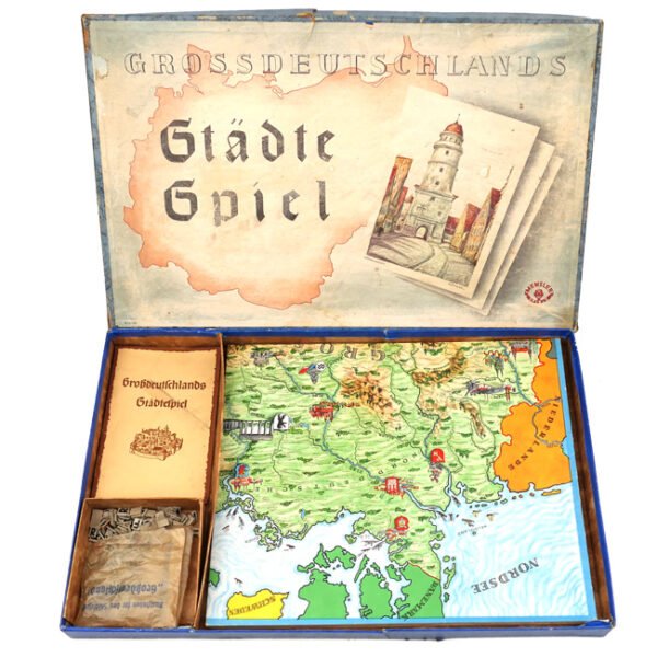 Period Boardgame: 'Großdeutschlands Städte Spiel'