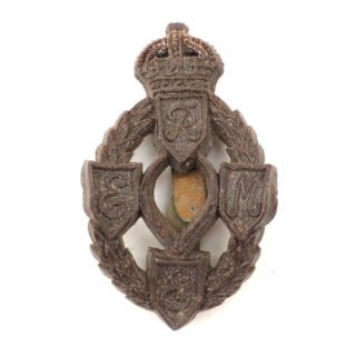 Plastic British REME Cap Badge