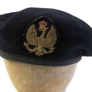 Post 1953 14th / 20th Hussars Officers Dark Blue Beret in General