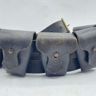 Post WW1 British Bandolier & Belt Dated 1922 By Barrow Hepburn & Gale in Belts