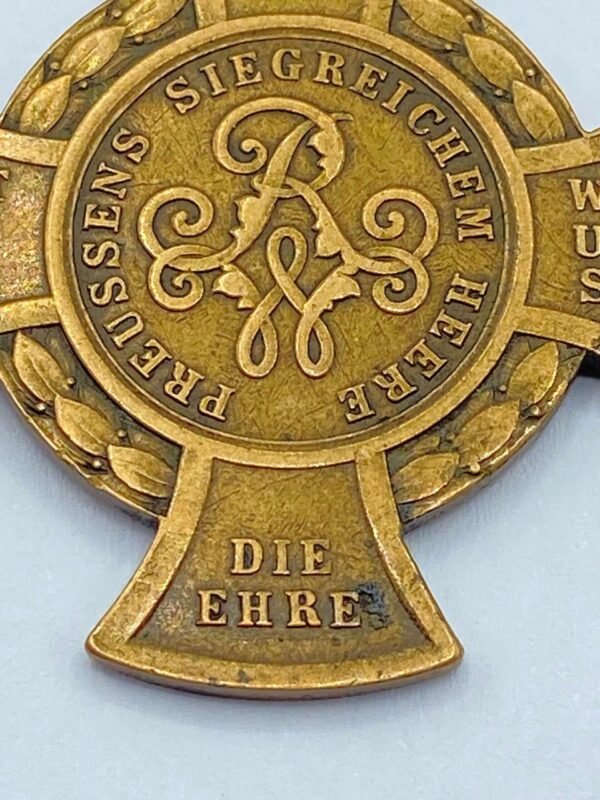 Pre WW1 1866 Prussian Battle Of Königgrätz Commemorative Cross Medal in General medals