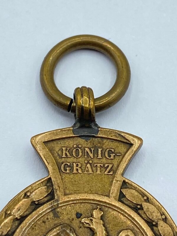 Pre WW1 1866 Prussian Battle Of Königgrätz Commemorative Cross Medal in General medals