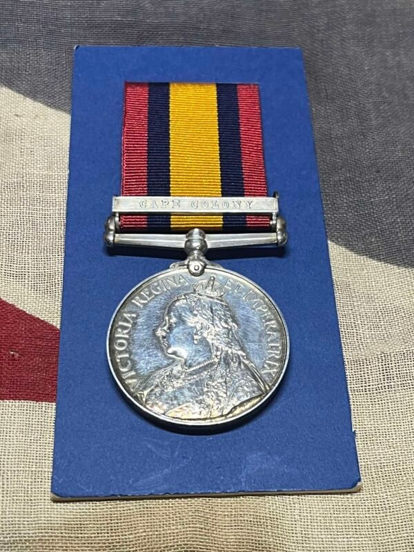 Queens South Africa Medal. Durbin. Somerset Light Infantry. Died in service. Bedminster. in Casuality
