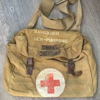 Rare Authentic Original WW2 British Army dressing bag 1940 Dunkirk Evacuation. in Survival & First Aid