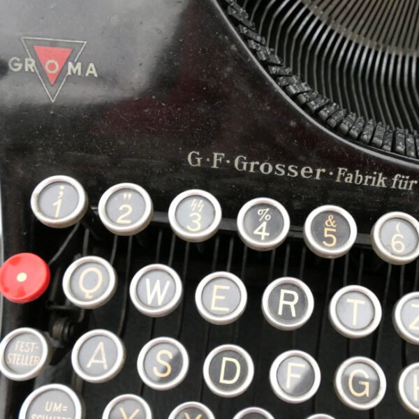 Rare original cased Waffen-SS Typewriter