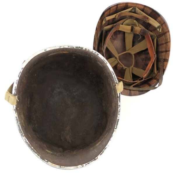 Rare Original Dutch 'Stoottroepen' M1 Combat Helmet