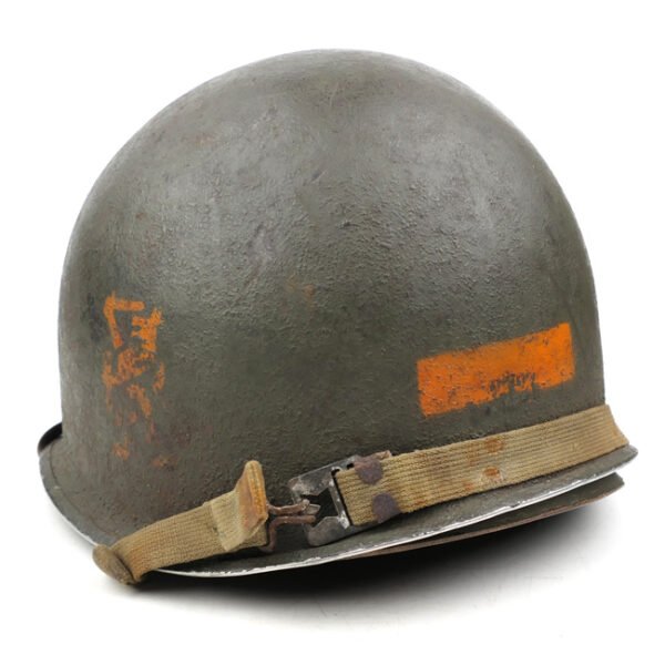 Rare Original Dutch 'Stoottroepen' M1 Combat Helmet
