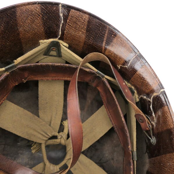 Rare Original Dutch 'Stoottroepen' M1 Combat Helmet