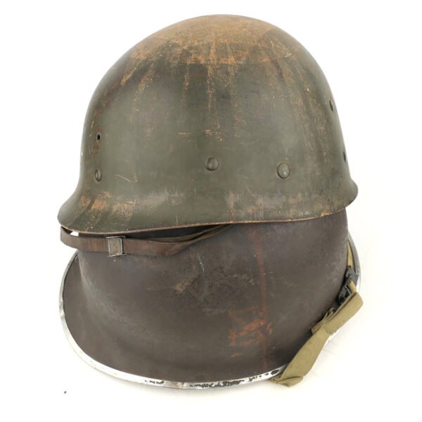 Rare Original Dutch 'Stoottroepen' M1 Combat Helmet