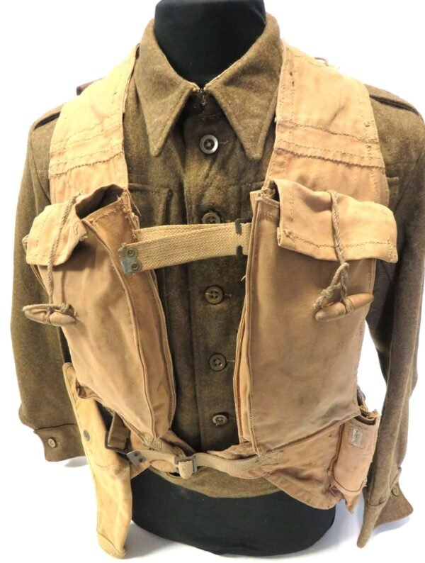 Rare Original WW2 Dated 1943 D-Day Pattern Special Troops Battle Jerkin in General