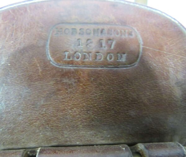 Rare WW1 Dated 1917 Officers Sam Browne Belt and Double Shoulder Strap Set in Belts