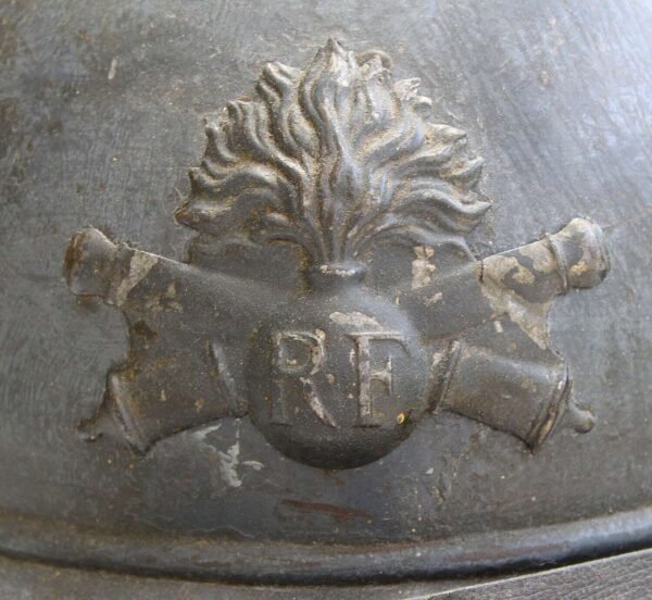 RH10 WW1 French model 1915 Adrian helmet for artillery. in Helmets & caps
