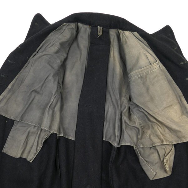 Russian Officer's Navy Black Wool Greatcoat