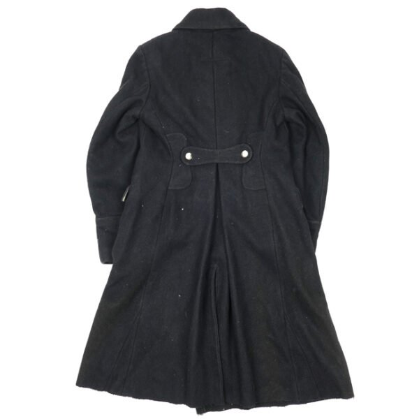 Russian Officer's Navy Black Wool Greatcoat