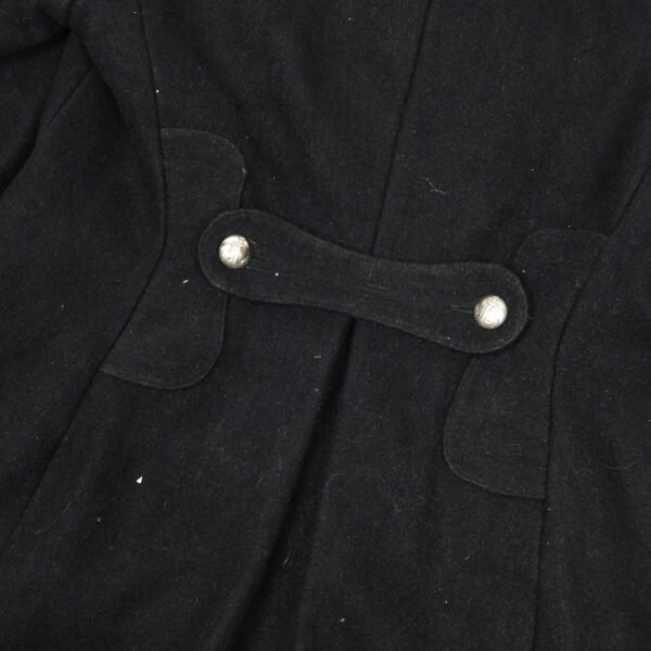 Russian Officer's Navy Black Wool Greatcoat