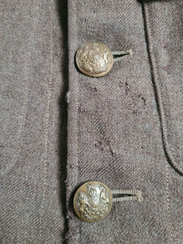 Scottish service dress Fife & Forfar Yeomanry in WW2 jackets & coats