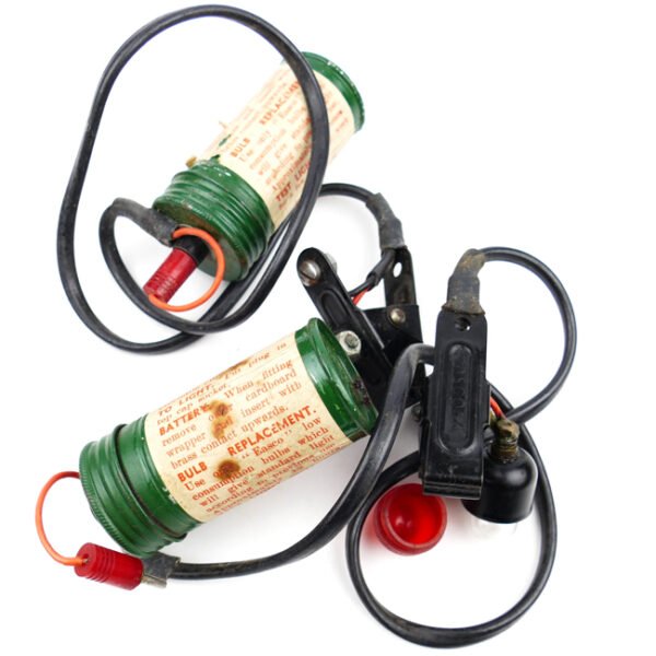 Set of 2 WW2 British RAF Easco Life Jacket Lights