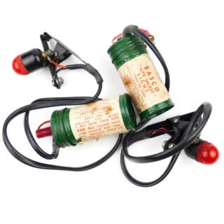 Set of 2 WW2 British RAF Easco Life Jacket Lights