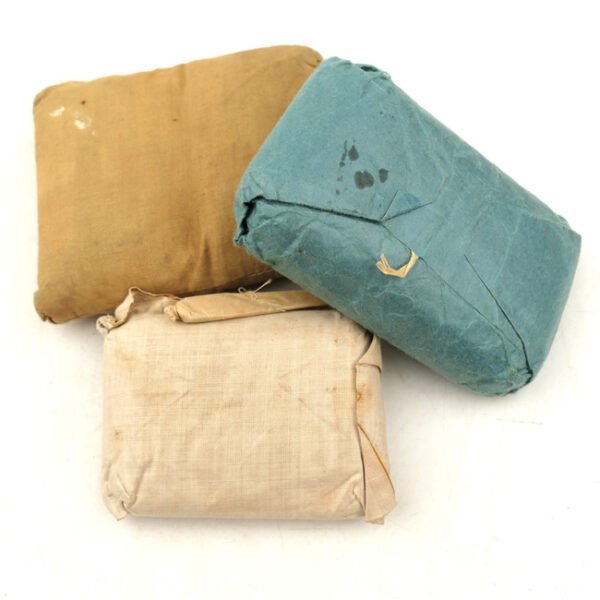 Set of 3 British Army Bandage Packages