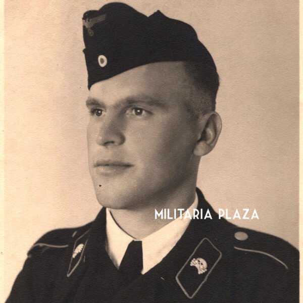 Set of 3 'Panzer' portrait photographs