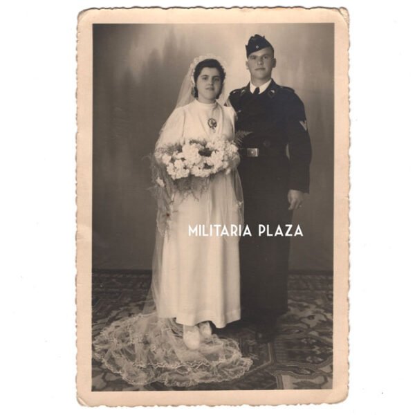 Set of 3 'Panzer' portrait photographs