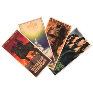 Set of 4 WHW Paper Door Plaques 1936-1937
