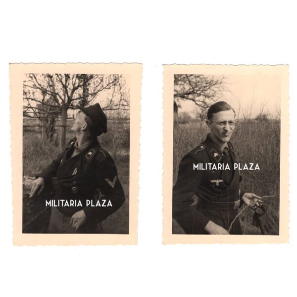 Set of 6 WH (Heer) 'Panzer' Portrait Photographs