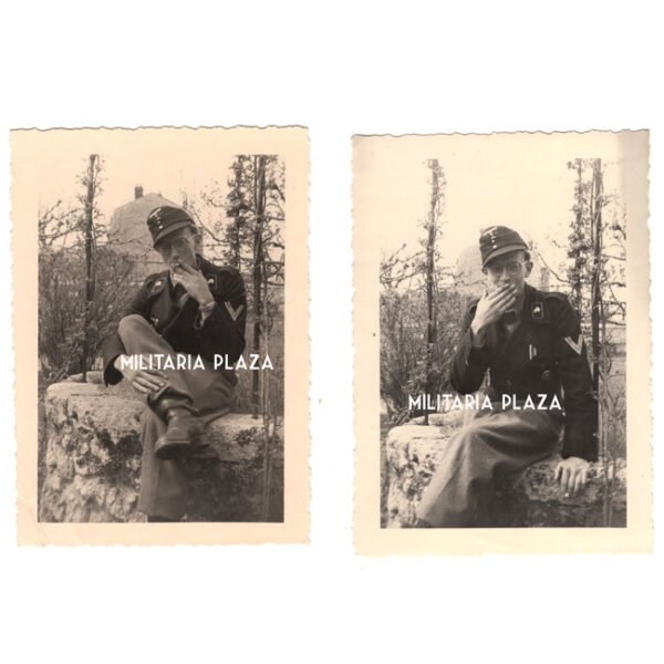 Set of 6 WH (Heer) 'Panzer' Portrait Photographs