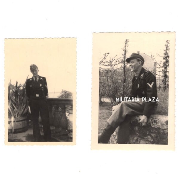 Set of 6 WH (Heer) 'Panzer' Portrait Photographs